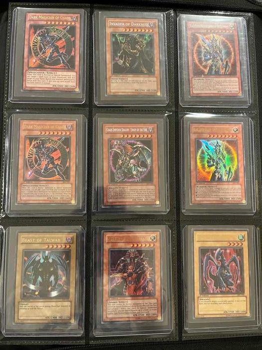 Yu gi oh colletion cards