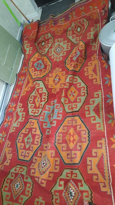 Казахский ковер ручной работы