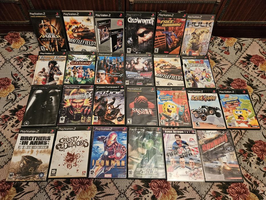 Игры на Playstation 2