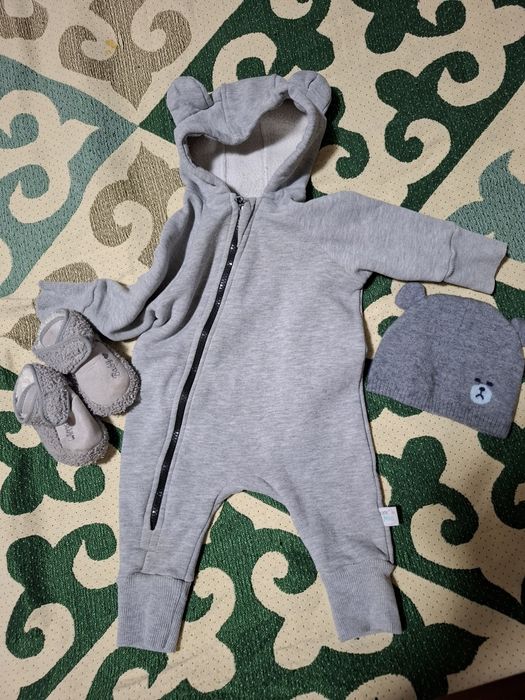 Тёплый румпер от 2месяцев