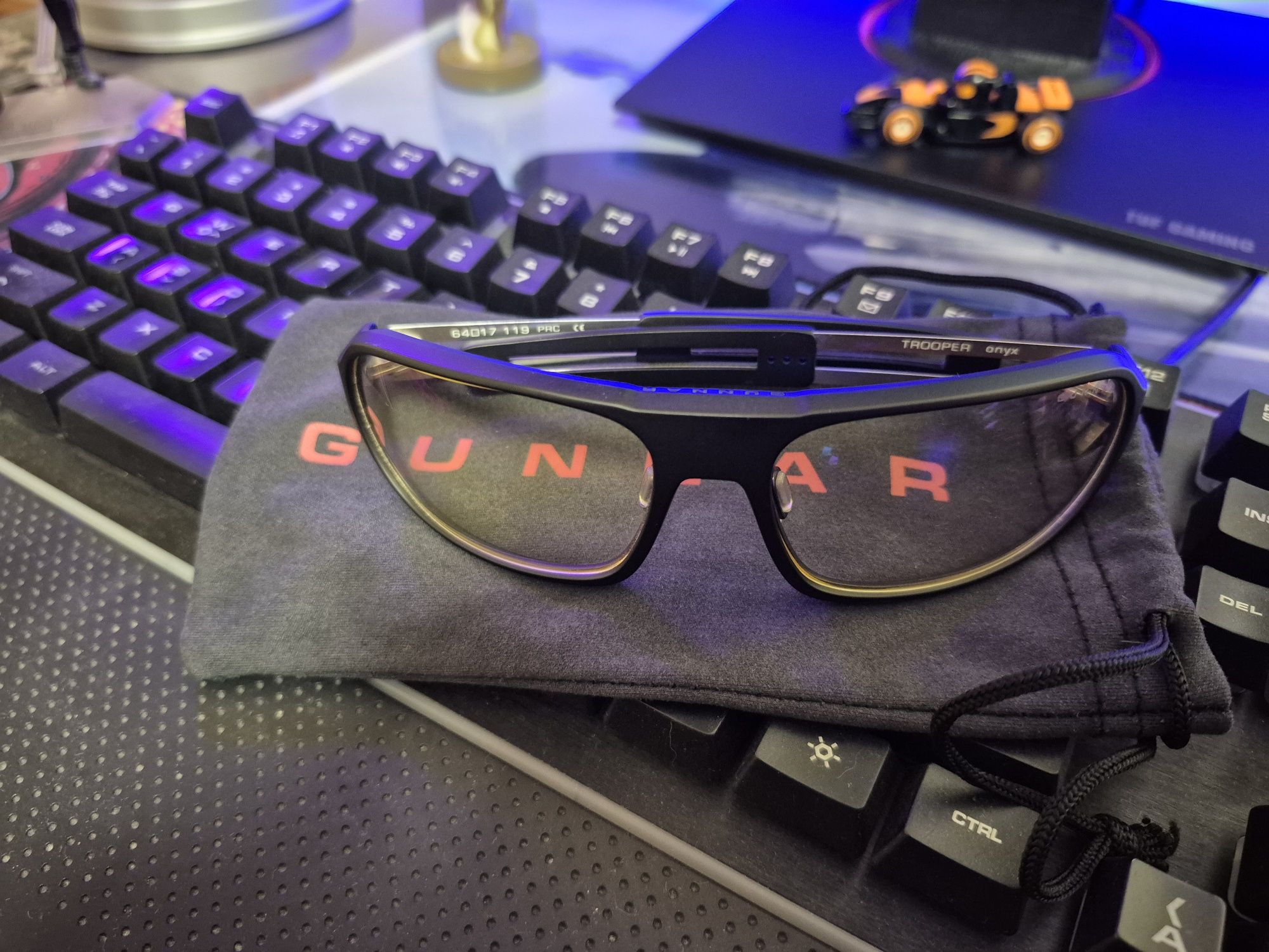 Геймърски очила Gunnar Trooper Onyx - GUN-TRO-00101