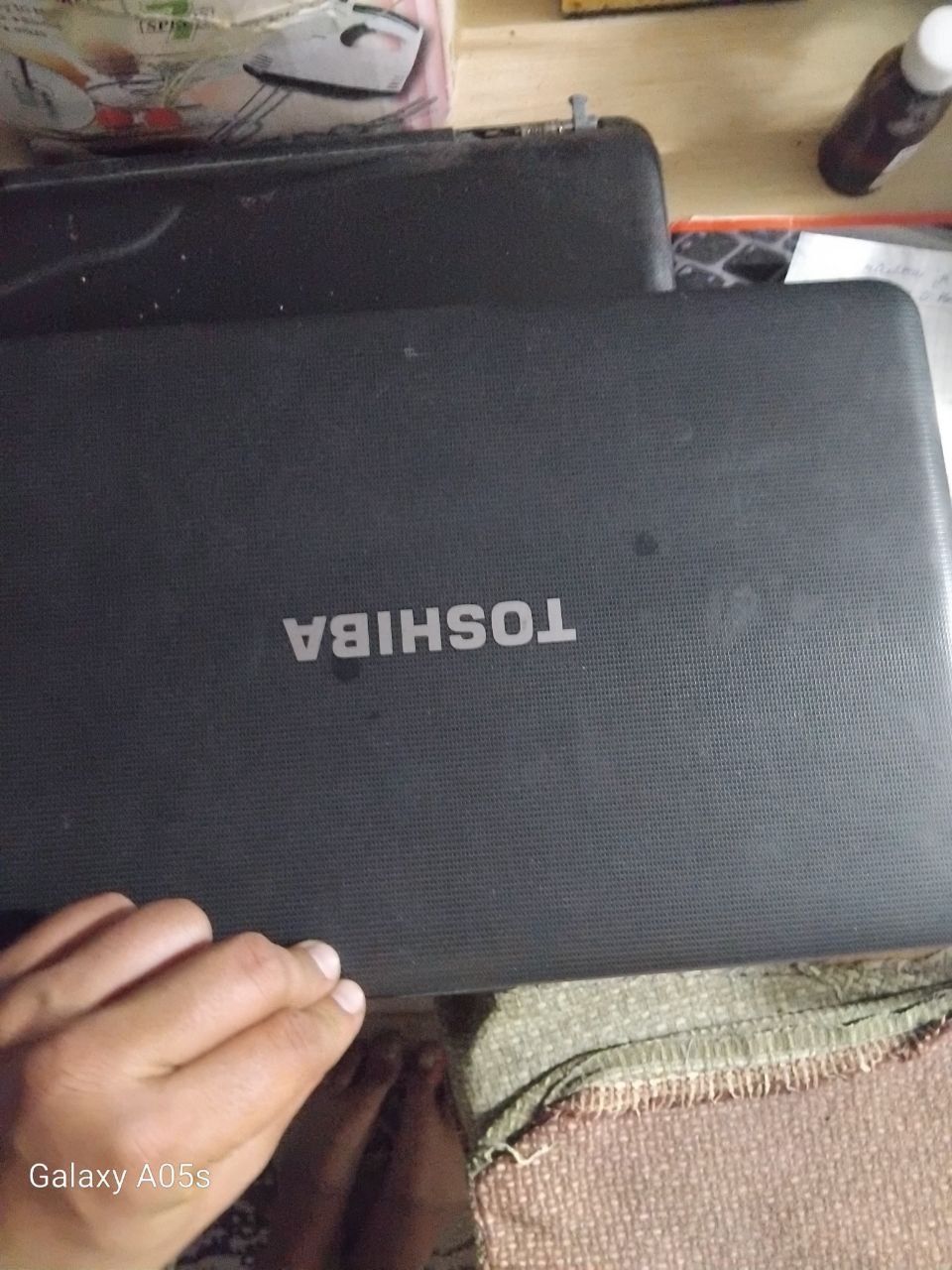 Ноутбук toshiba серый
