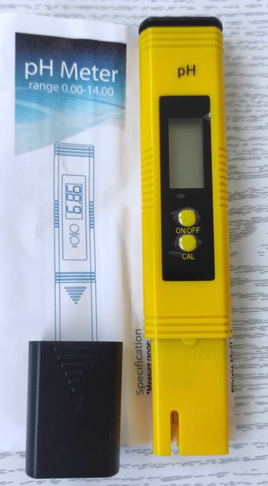 измерване качеството на водата  с  pH метър цифров тестер