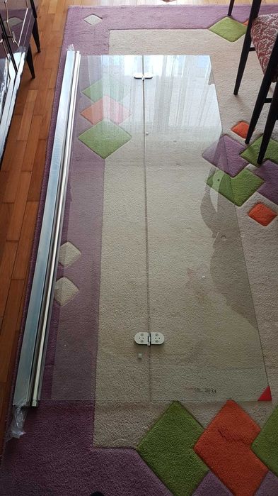 Uși Walk In, perete/paravan cabină de duș, sticlă securizată, 6/8 mm