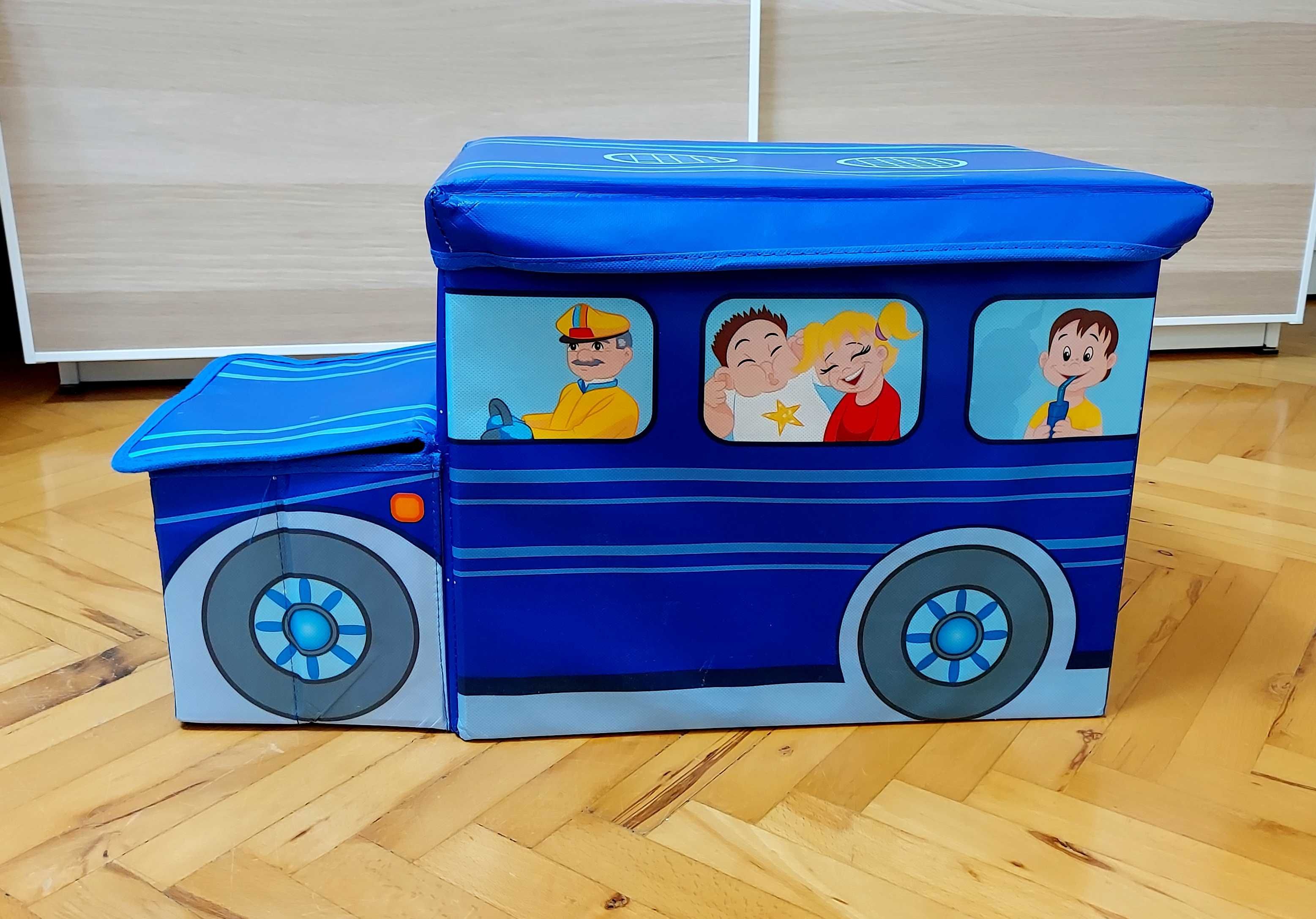 Кутия за играчки - автобус