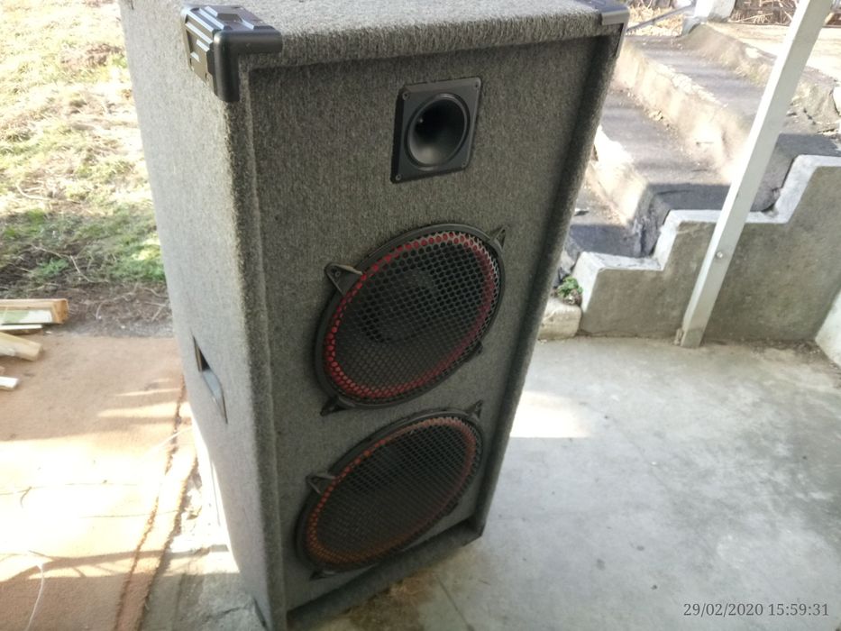 vand boxe pasive de putere audioline 350-700w si o linie sony