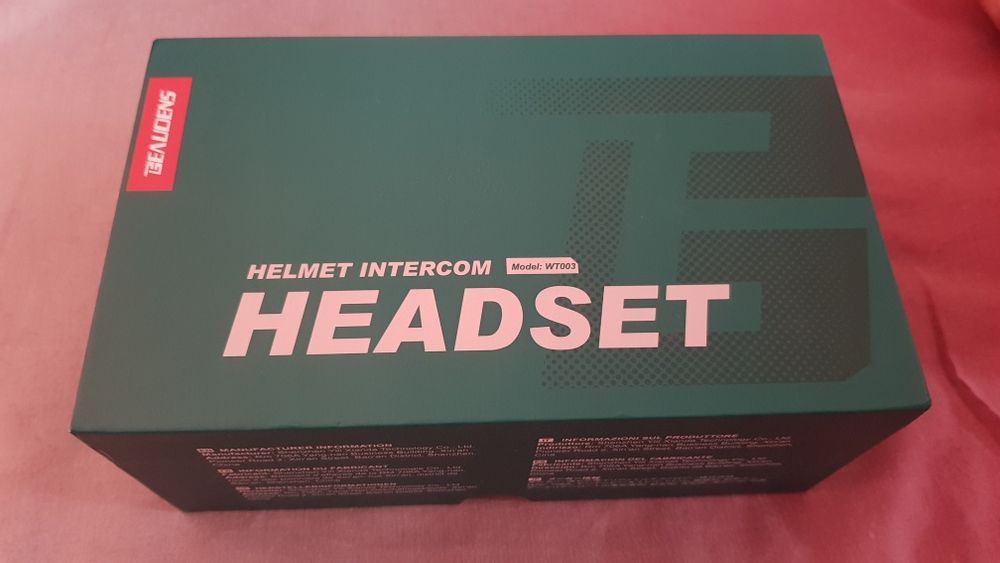 Set de de casti pentru motocicleta