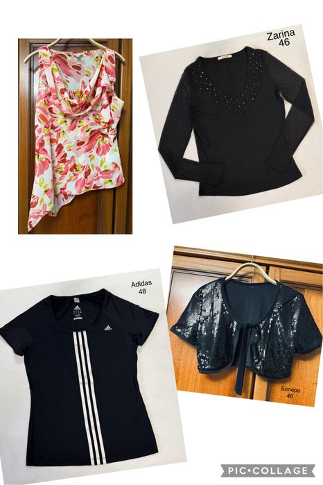 Кофта блузка рубашка футболка туника Tom Tailor, Together,Mexx,Adidas