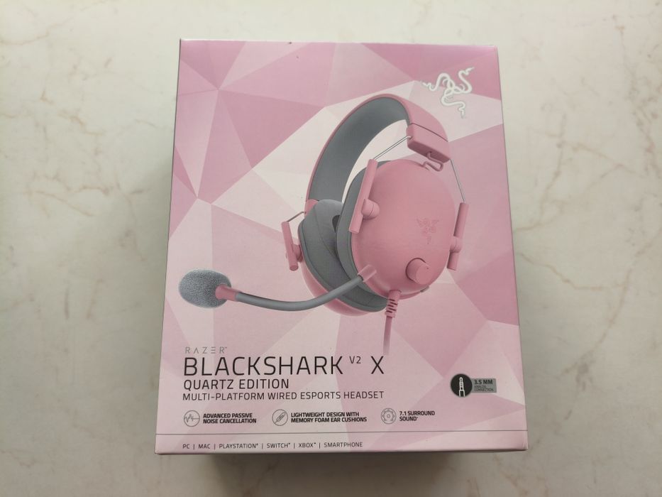 Игровые наушники BlackShark V2X (стиль Razer) — 7.1 Объёмный Звук