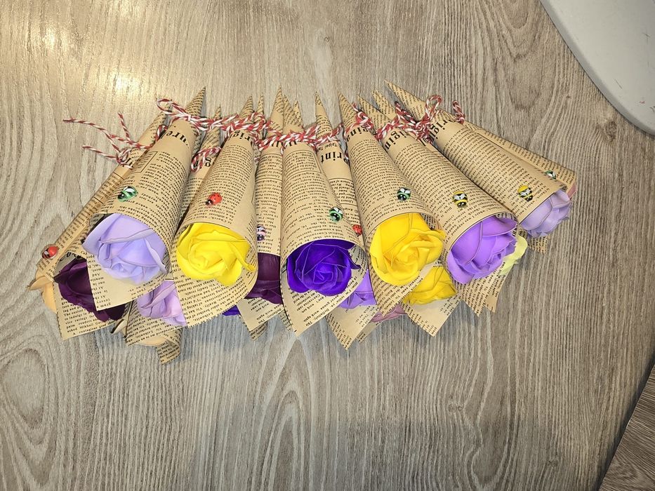 Trandafiri sapun 3lei buc