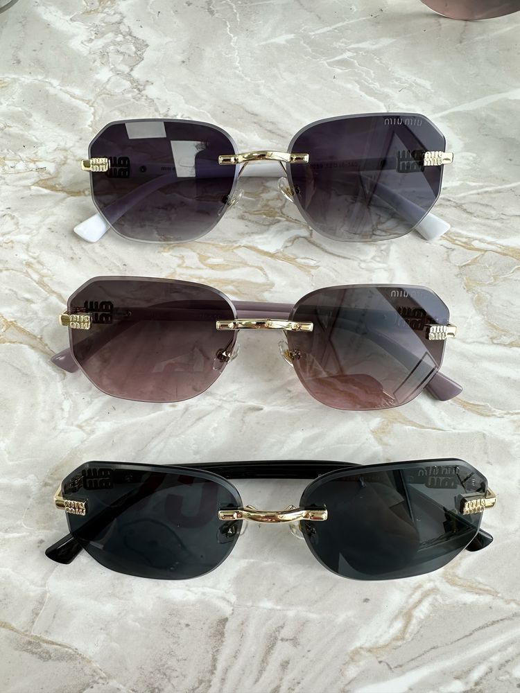 Ochelari de soare Miu Miu - Negru