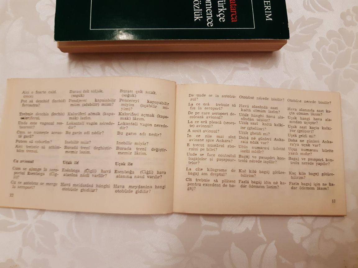 Vand dictionar tatar turc roman sozluk tatar turkce romence