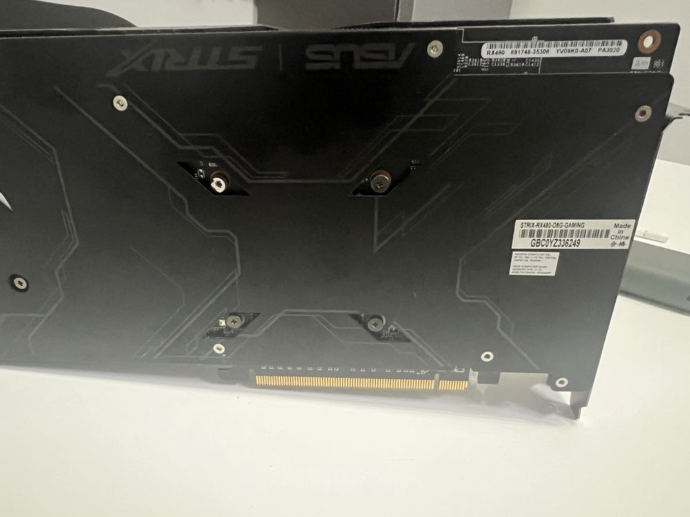 Asus Strix RX480 8GB видео карта