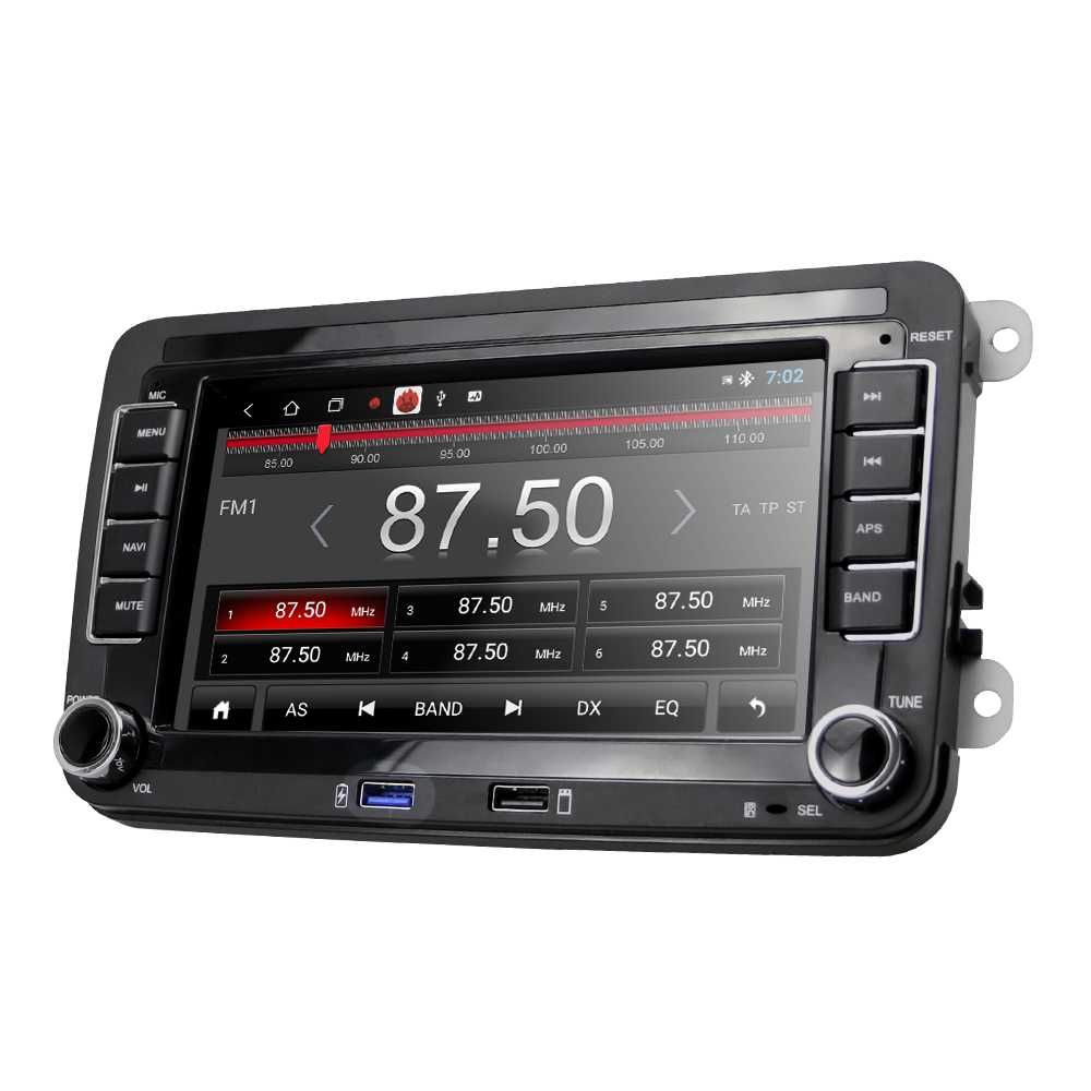 Navigatie Android 10 7Inch,2GB Ram, Bluetooth/VW/Skoda/Passat/Golf/