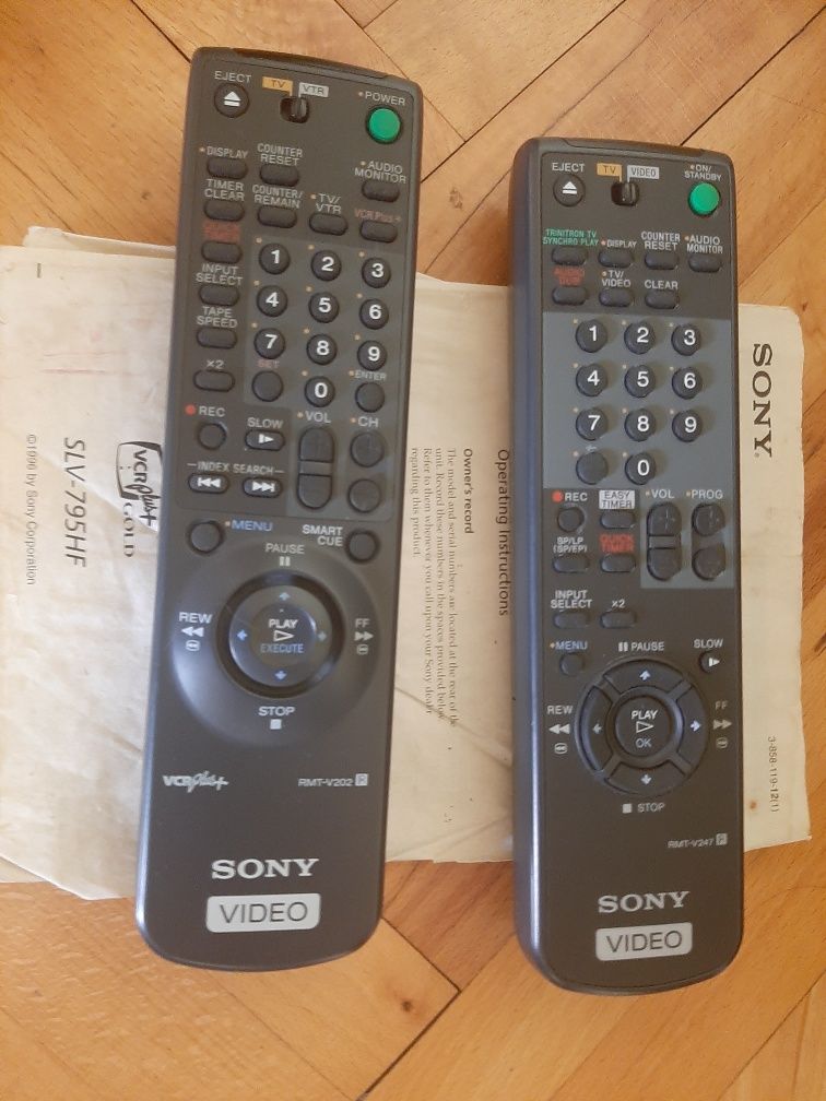 SONY video recorder