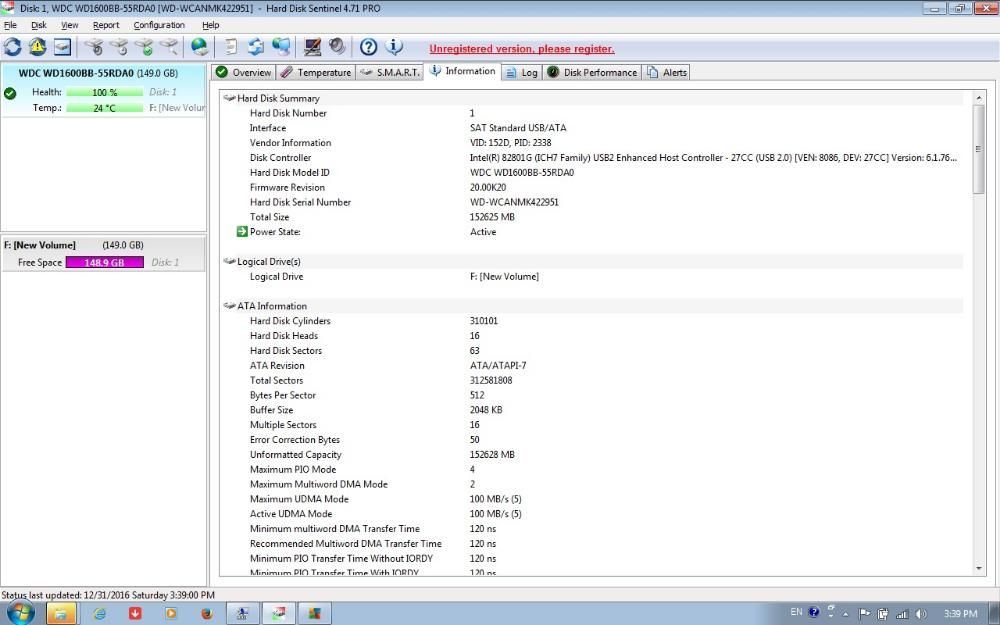 Hard   normal 160Gb IDE