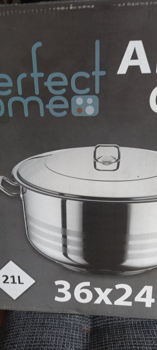 Cratiță inox Perfect Home 21 L (36 × 24 ) Promo 229 lei