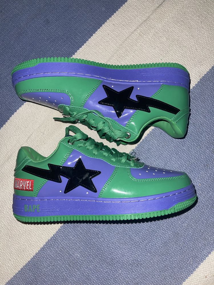 Bapesta Marvel Hulk