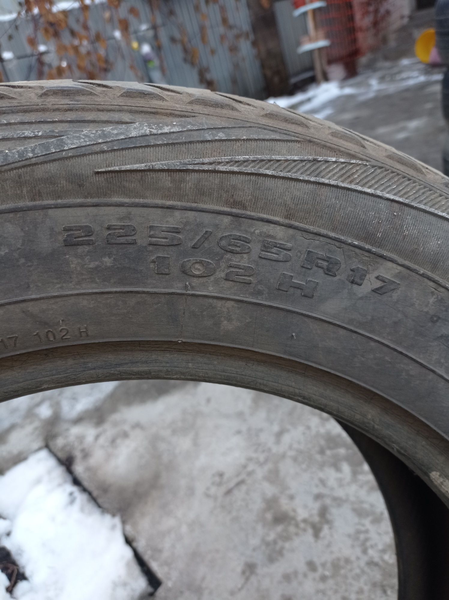 Шины летние 225/65r17