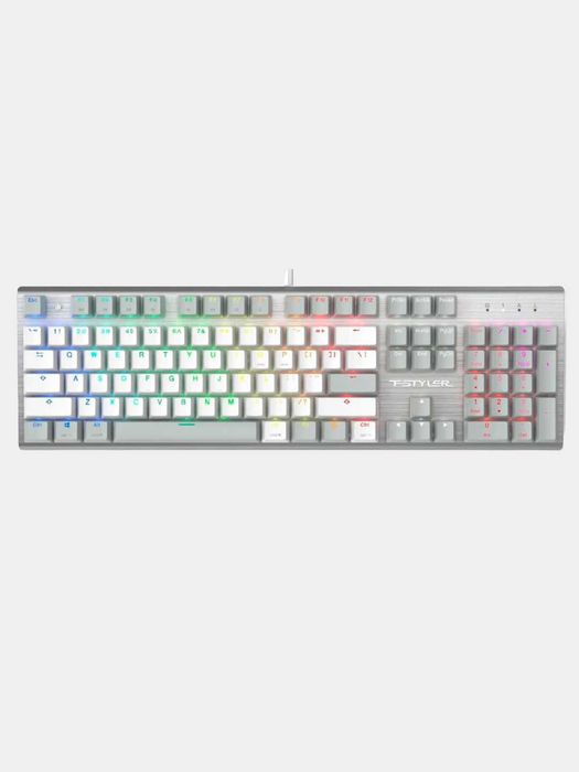 KB A4Tech FS100 Neon(White)(Blue)(Black)механические клавиатуры 1.4