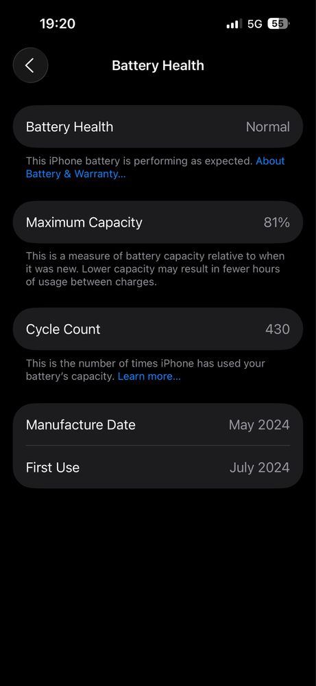 Iphone 15 Black 128GB