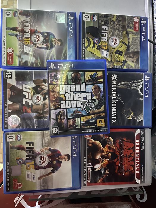 Диски для playstation 4