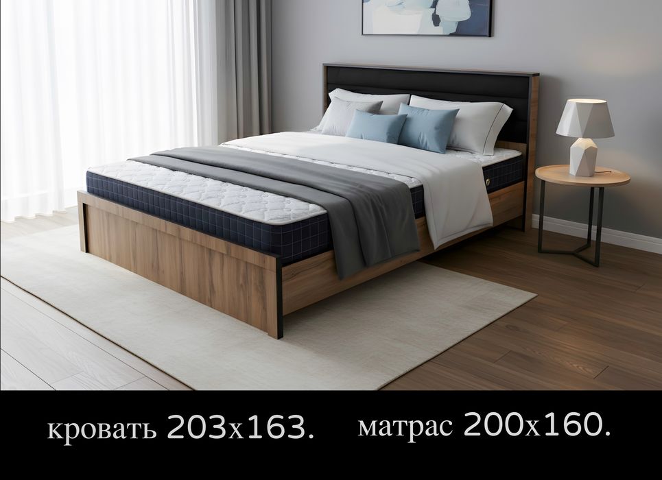 Двуспальная кровать,новый yangi krovat диван крават икки кишили кроват