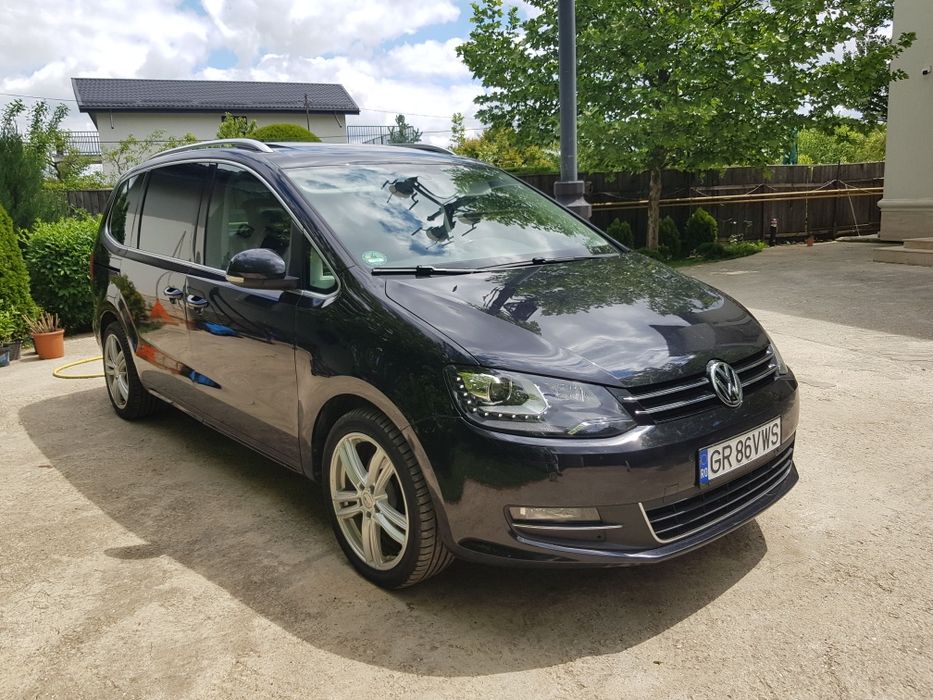* VW Sharan 2.0TDI-170cp DSG - Panoramă - Piele - Navi - Camera *