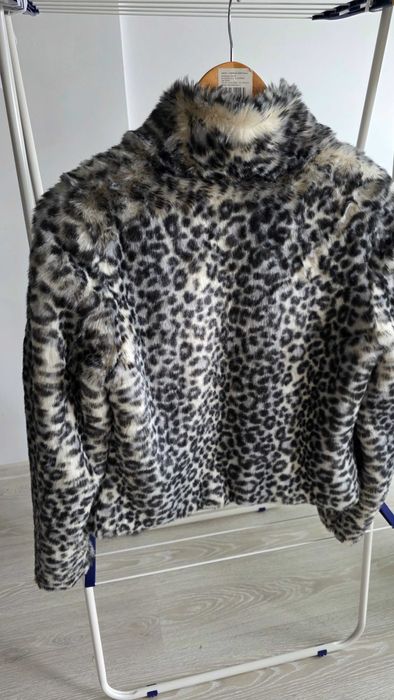 Haina blana animal print H&M