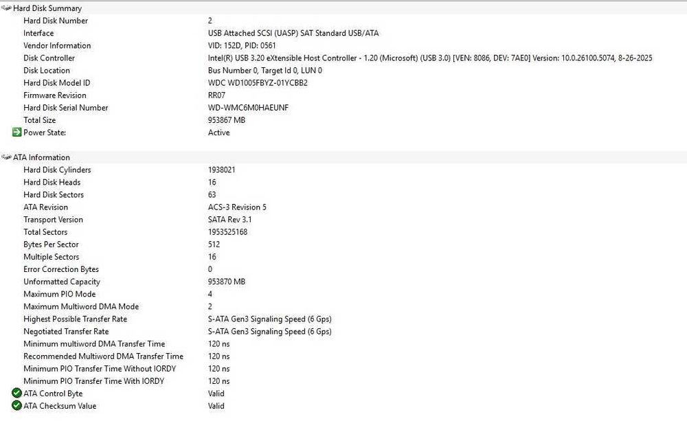 Vand  2 bucati x Hard Disk WD Gold Enterprise Edition  1 Tb