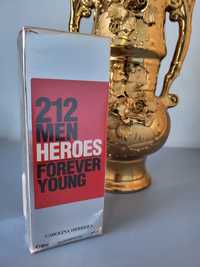 Parfum Carolina Herrera 212 Men Heroes Forever Young sigilat