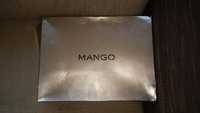 блуза Манго, размер XS + подарък шал в същия цвят: тютюн