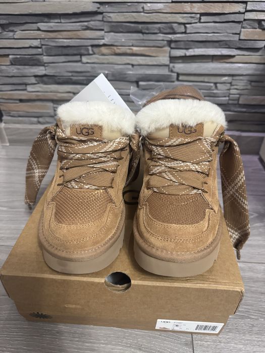 UGG Sport Yeah Spill Seam Lace-Up – Chestnut