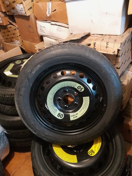 Roata de rezerva Slim Hyundai Tucson Kia Sportage 5x114.3 135 90 R17
