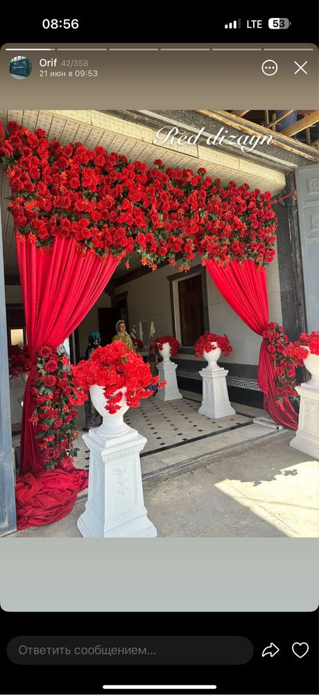 Sifatli decor xizmatimiz chiroyli dizayn