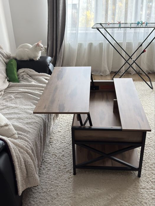 Masuta de cafea extensibila Vasagle