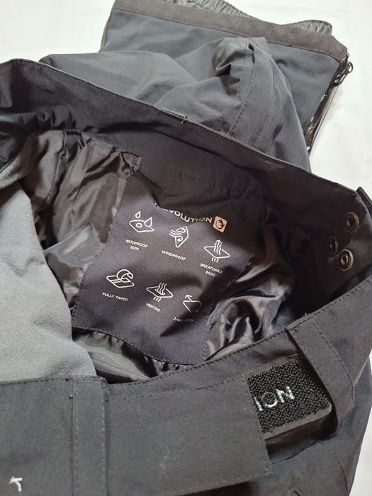 Pantaloni ski noi negri  S/M