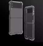 Z FLIP 3 4 5 6 Husa Silicon Anti Soc Transparenta Pentru Exterior