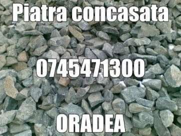 Piatră concasată cariera, nisip, mărgăritar, sort, pământ gradină