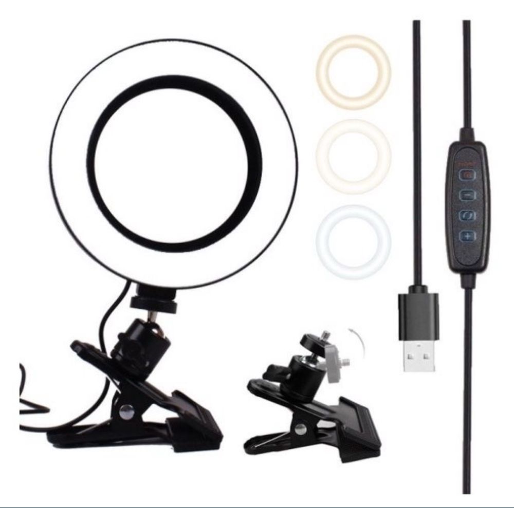 Led ring light -USB Лампа за снимане на тик ток видео клипове и други
