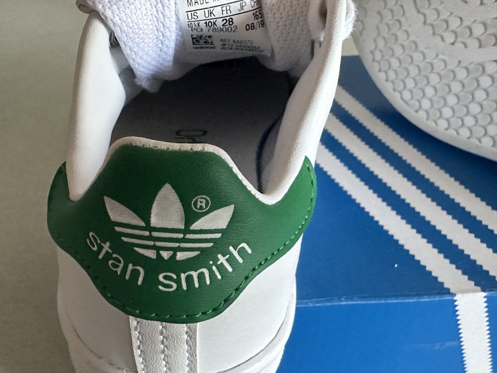 Adidas Originals Stan Smith Ortholite piele naturala marime 28