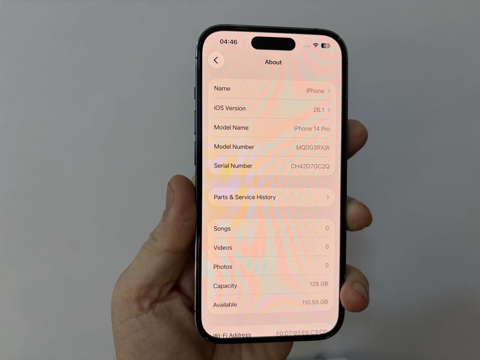 Iphone 14 Pro, 128 gb, Purple