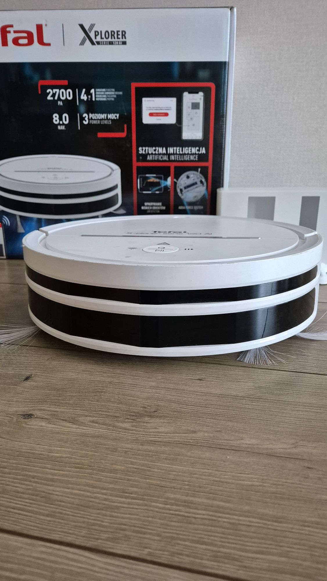 Робот-пылесос Tefal X-plorer serie 120 AI (RG-7867WH)