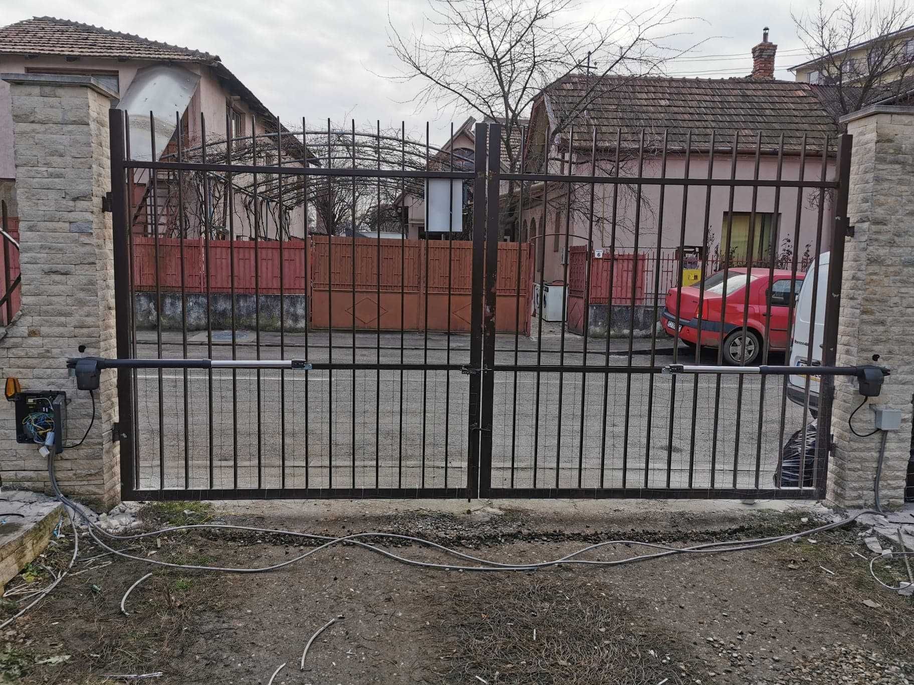Automatizare poarta batanta culisanta sina Motorline montaj Dej