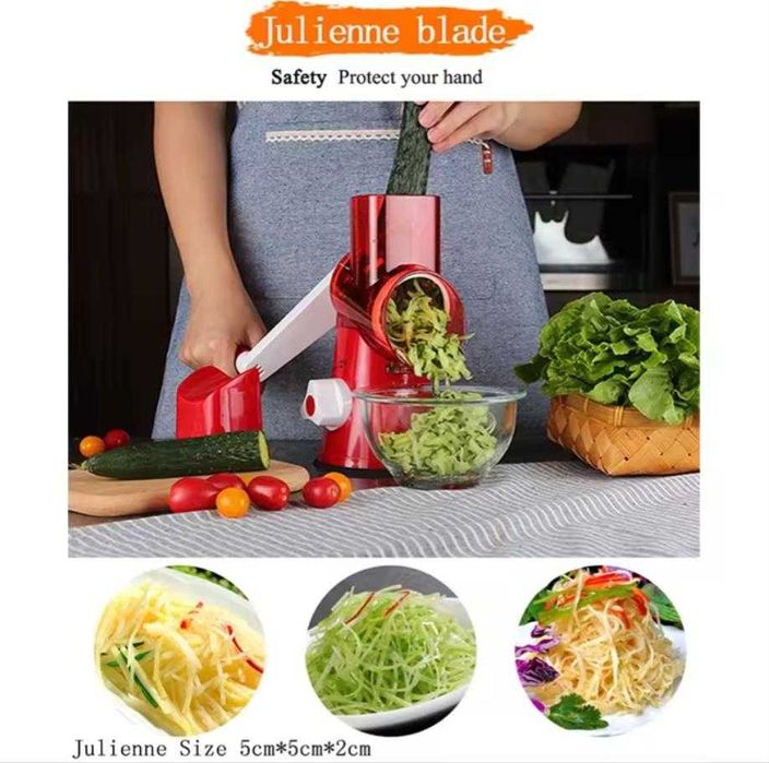 Feliator de legume + Razatoare cu manivela