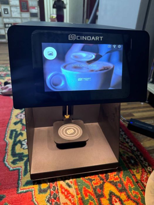 Kofe uchun fotoprinter. Фотопринтел для кофе