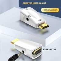 Adaptor mufa HDMI la VGA