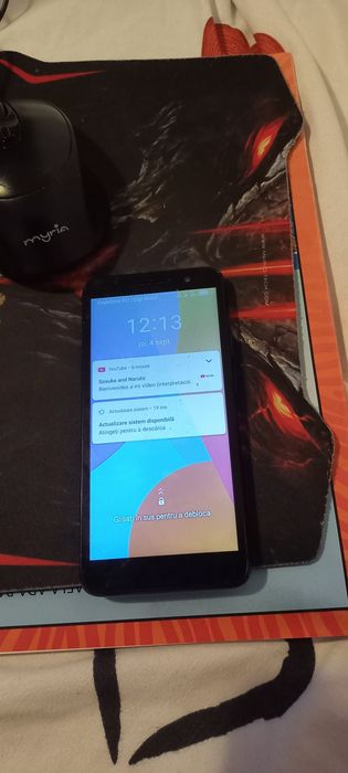 Telefon alcatel 1,functional,cu bateria umflata