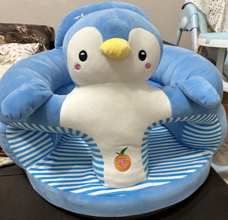 Мягкий стульчик кресло пингвиненок