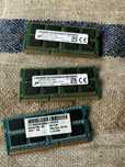 module ram micron ddr3L pc3l-12800s de 8gb modulul si alt modul de 4gb